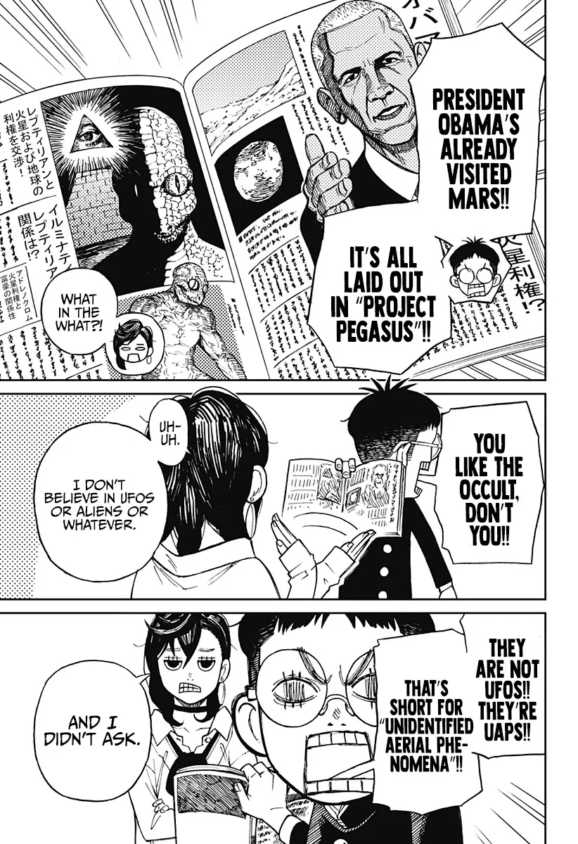 Read Dandadan Manga - Chapter 1 - Page 12