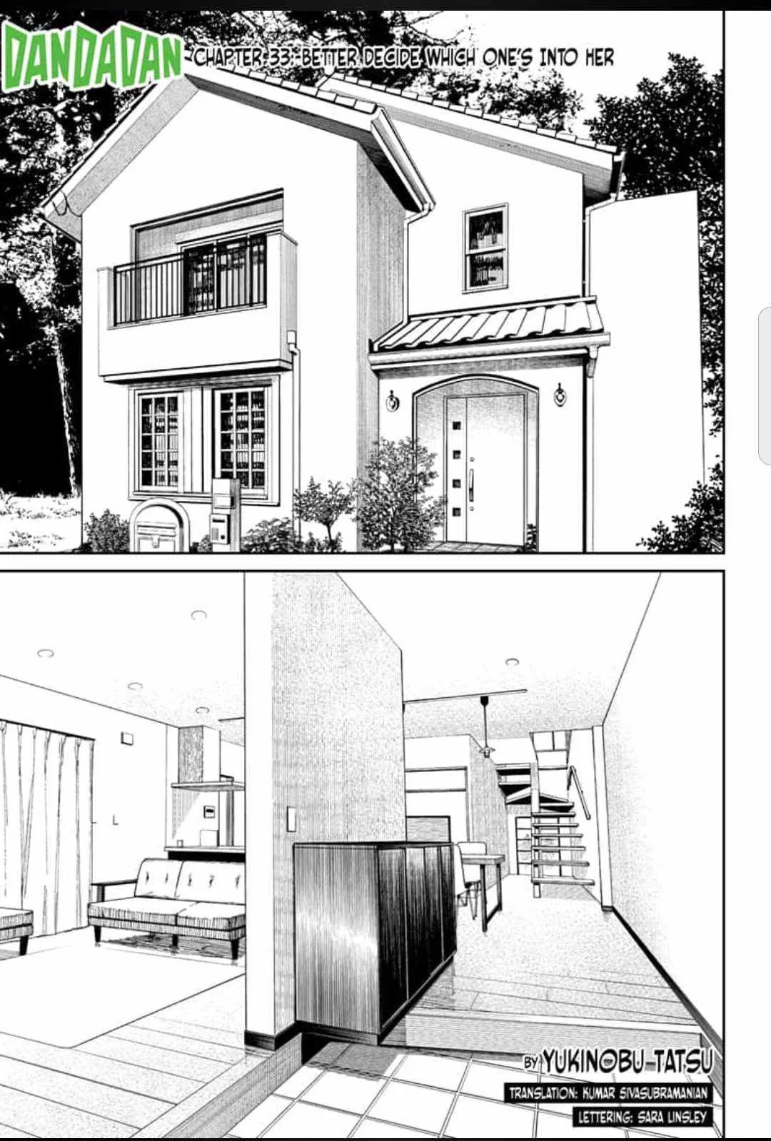 Read Dandadan Manga - Chapter 33 - Page 1