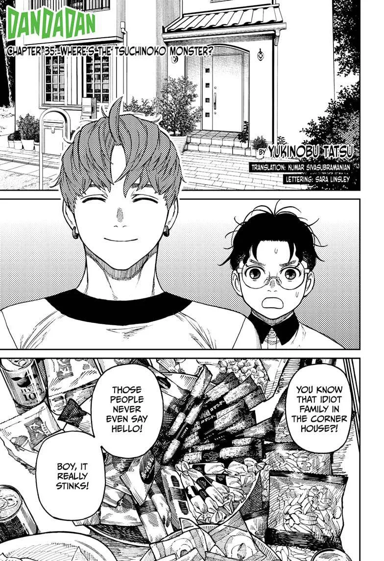 Read Dandadan Manga - Chapter 35 - Page 1