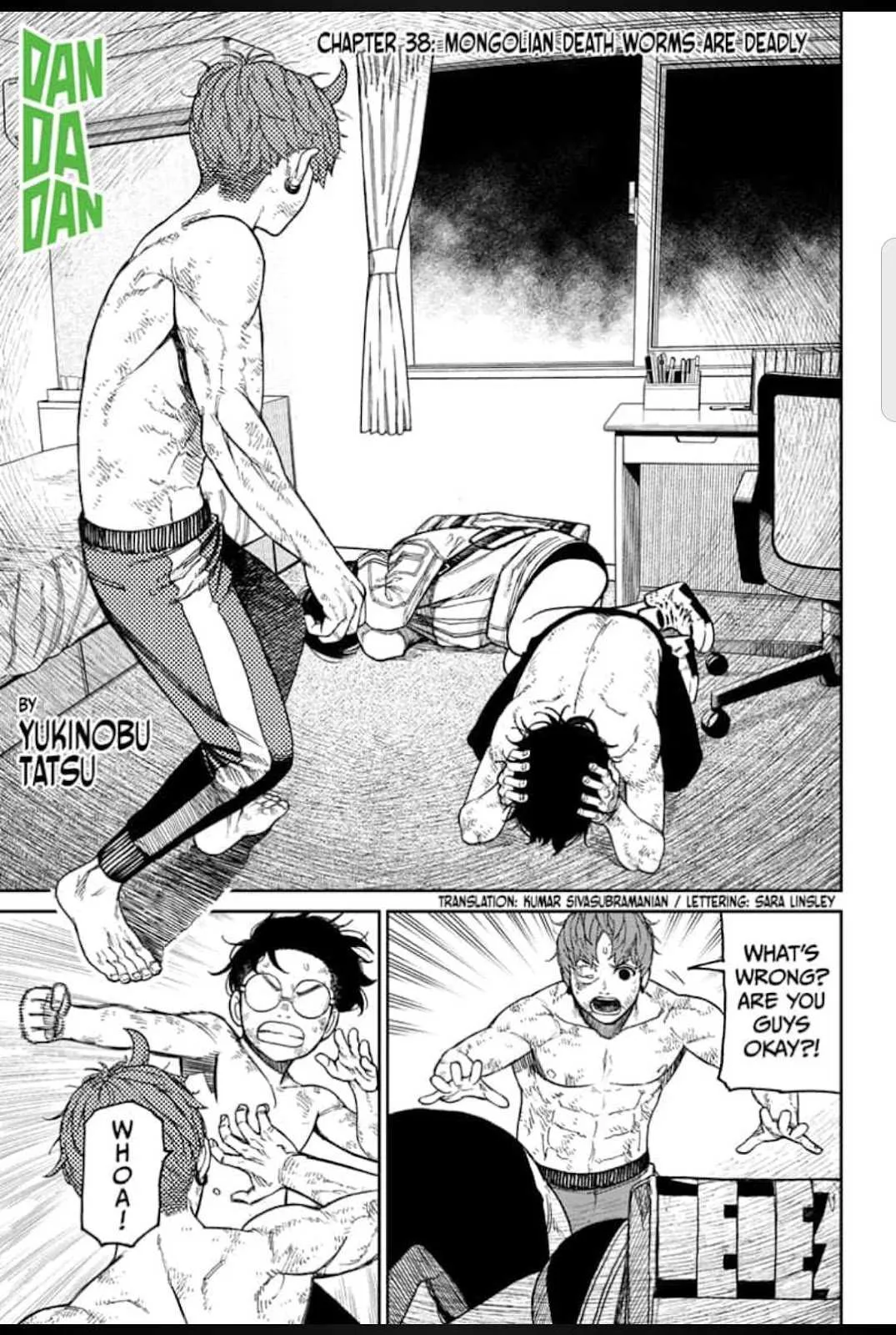 Read Dandadan Manga - Chapter 38 - Page 1