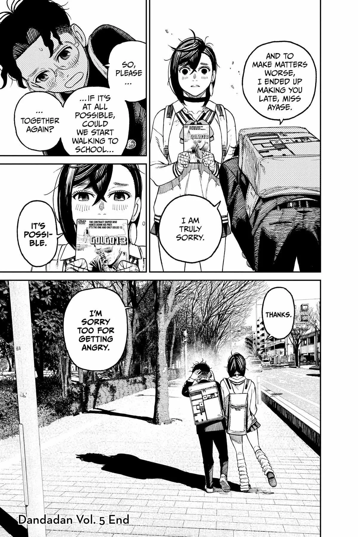 Read Dandadan Manga - Chapter 40.5 - Page 32