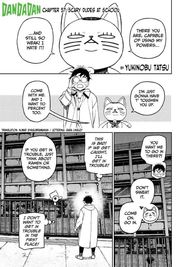 Read Dandadan Manga - Chapter 57 - Page 1