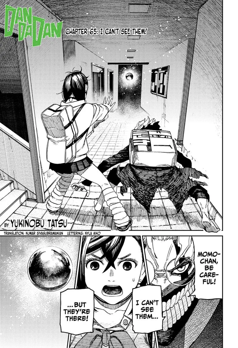 Read Dandadan Manga - Chapter 65 - Page 1