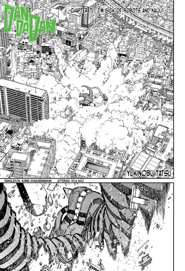 Read Dandadan Manga - Chapter 71 - Page 1