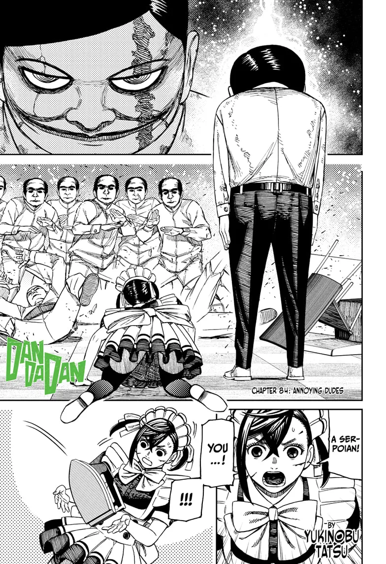 Read Dandadan Manga - Chapter 84 - Page 1