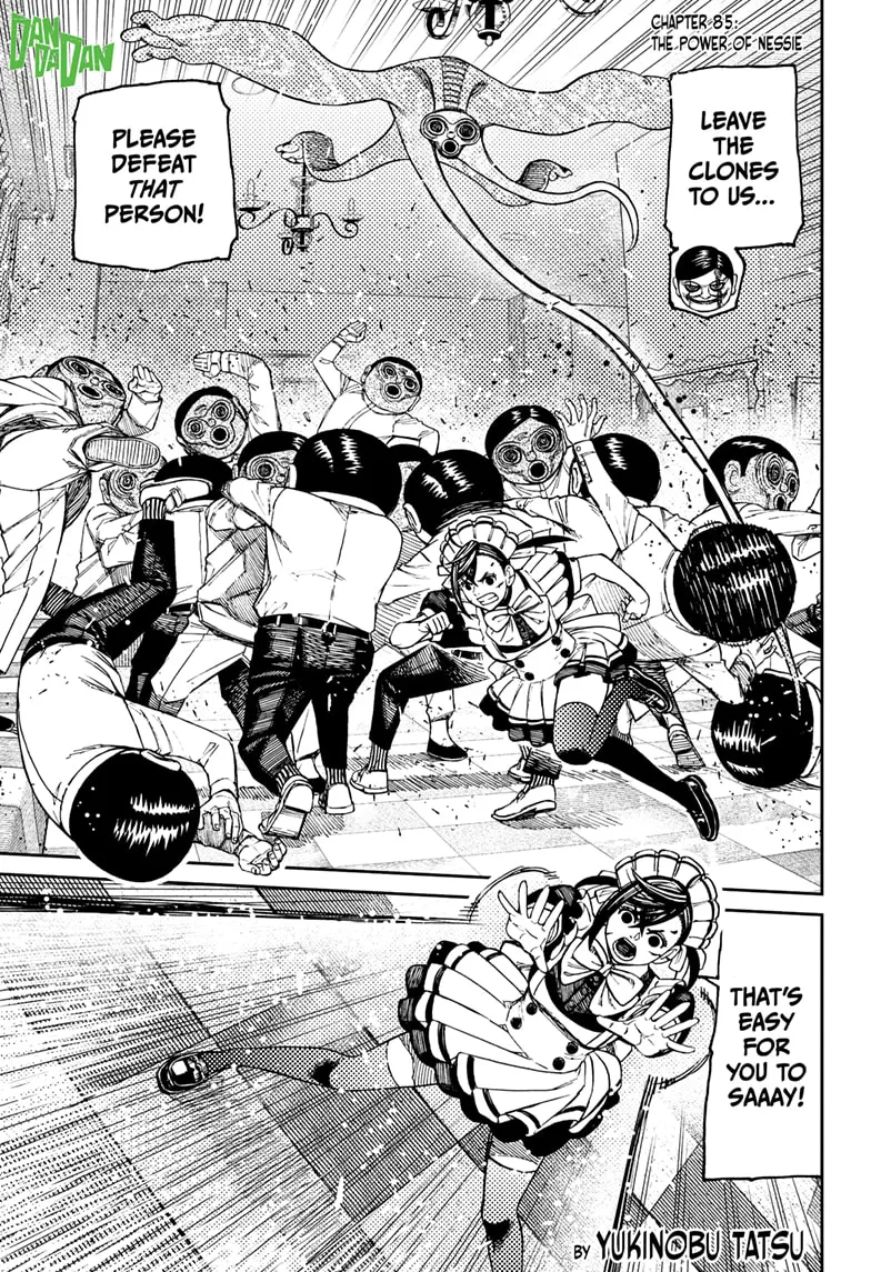 Read Dandadan Manga - Chapter 85 - Page 1